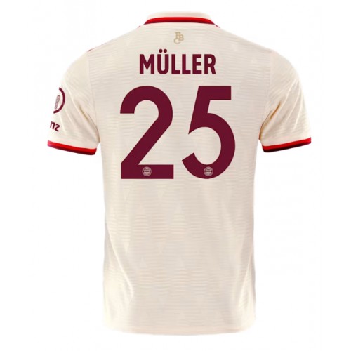 Dres Bayern Munich Thomas Muller #25 Rezervni 2024-25 Kratak Rukav